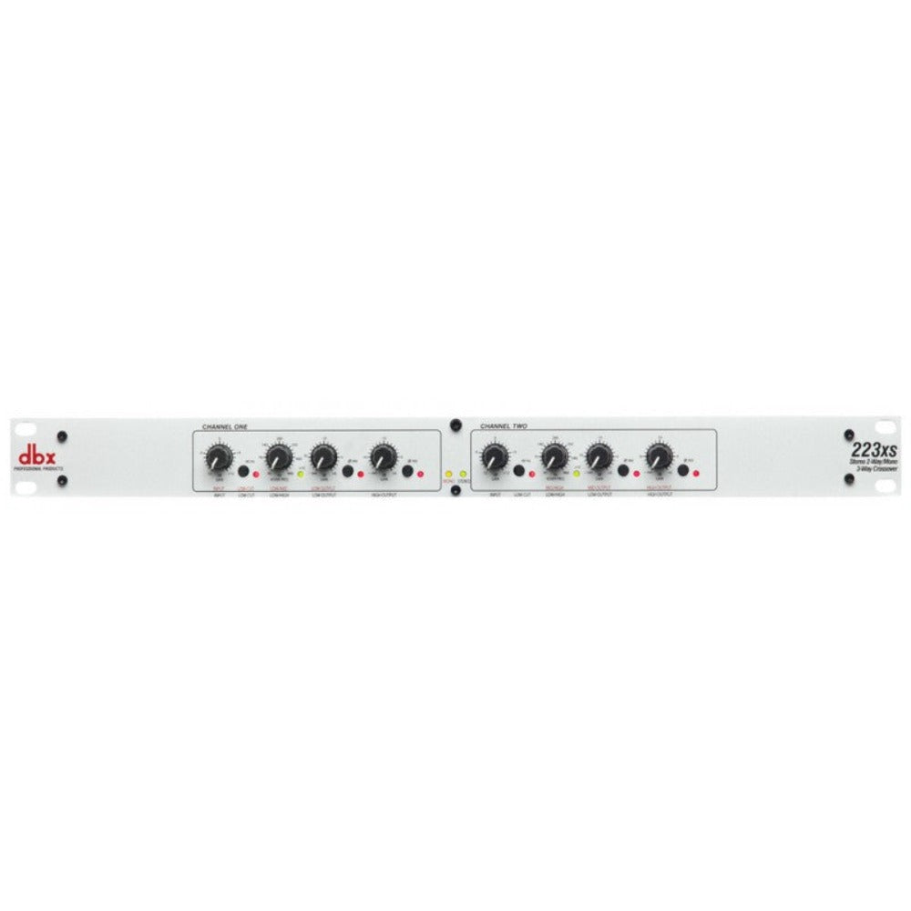 DBX 223xs Stereo 2-Way/Mono 3-Way Crossover with XLR Connectors