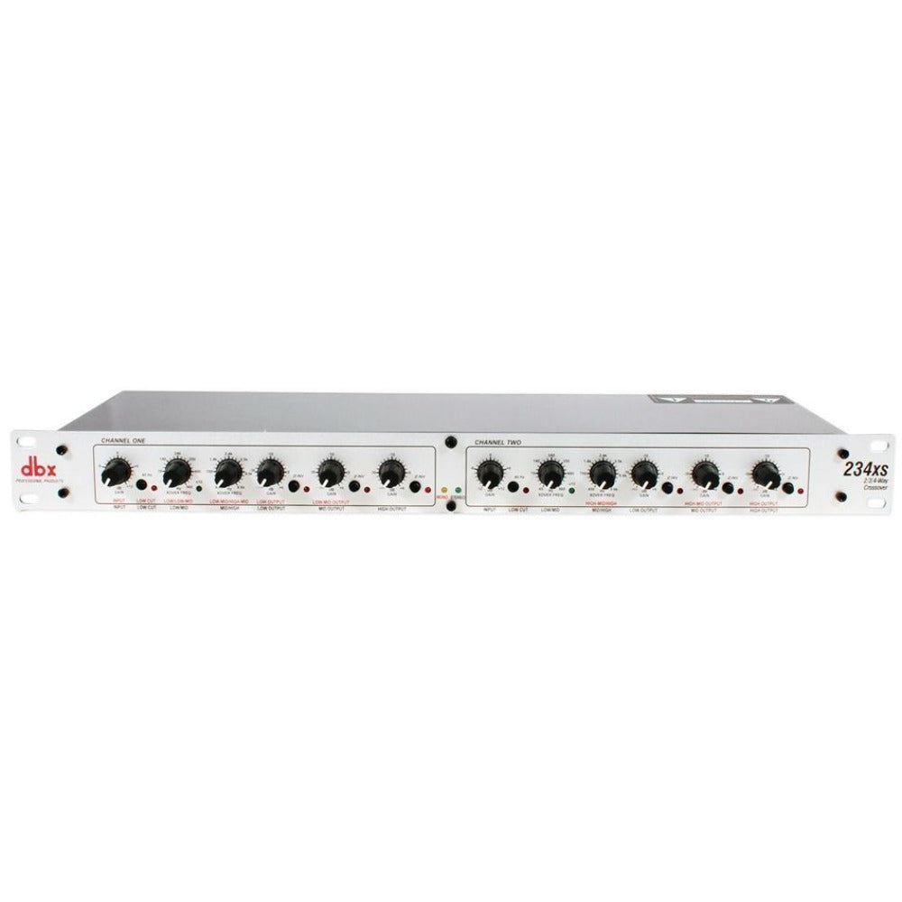 DBX 234xs Stereo 2/3 Way, Mono 4-Way Crossover with XLR Connectors UK Version