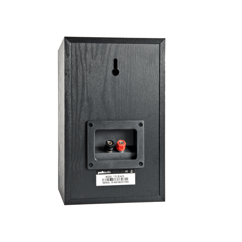 POLK AUDIO T15 BOOKSHELF SPEAKERS