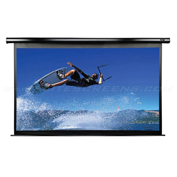 Elite Screens VMAX 2 Series, 16:9, White, Electric Motorized Projector Screen, Standard Throw Projectors