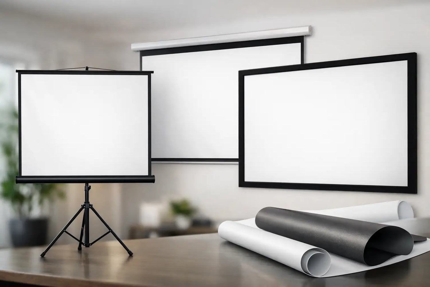 Projection Screen Types That Actually Matter