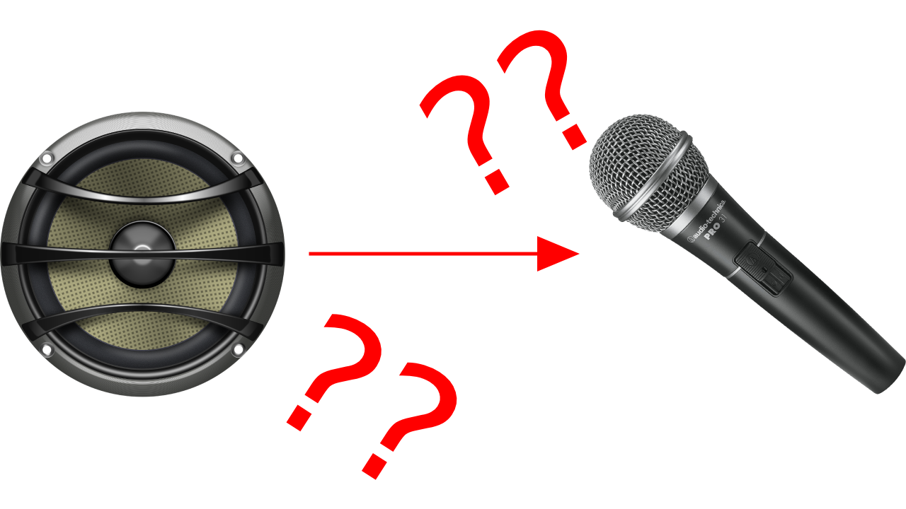 Can speakers be used as microphones?