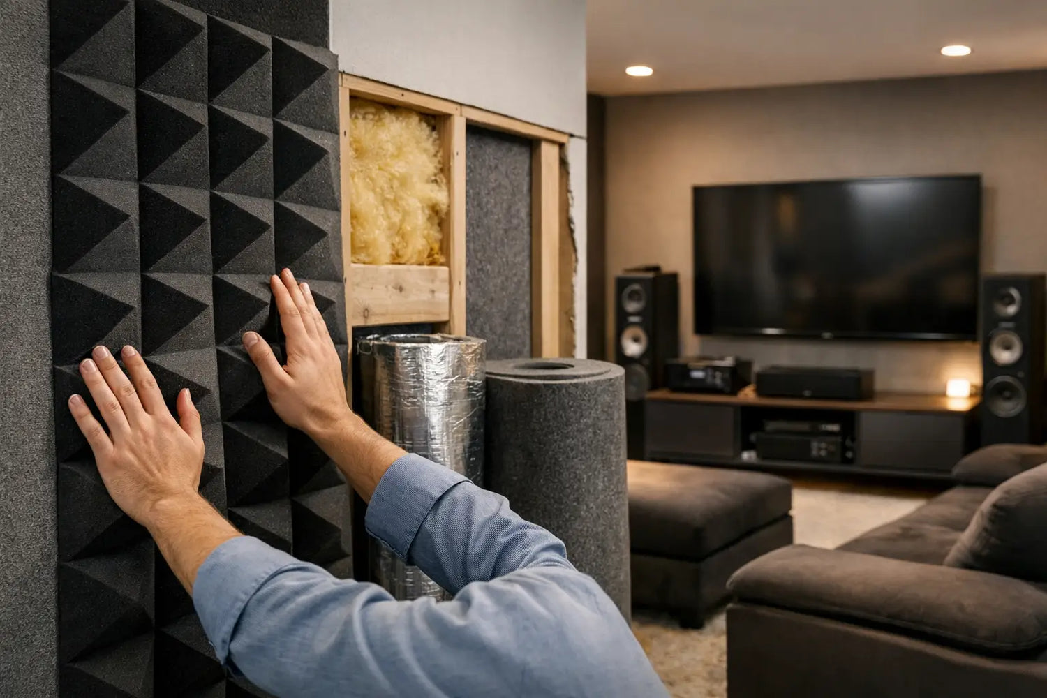 How to Soundproof a Media Room Right