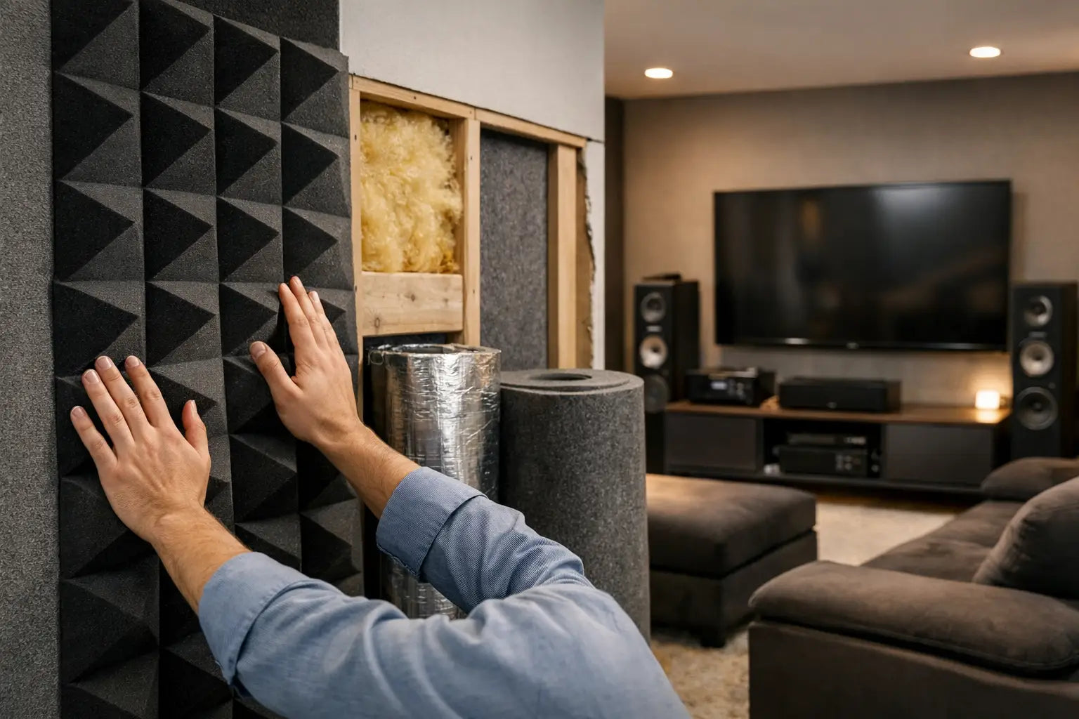 How to Soundproof a Media Room Right