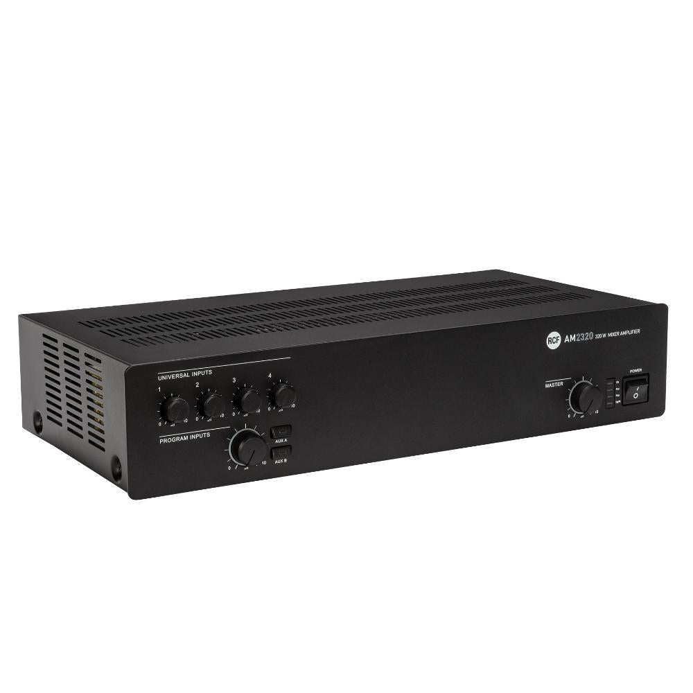 RCF AM 2320 Rack Mount Digital Mixer-Amplifier, 320W, 4 Channels
