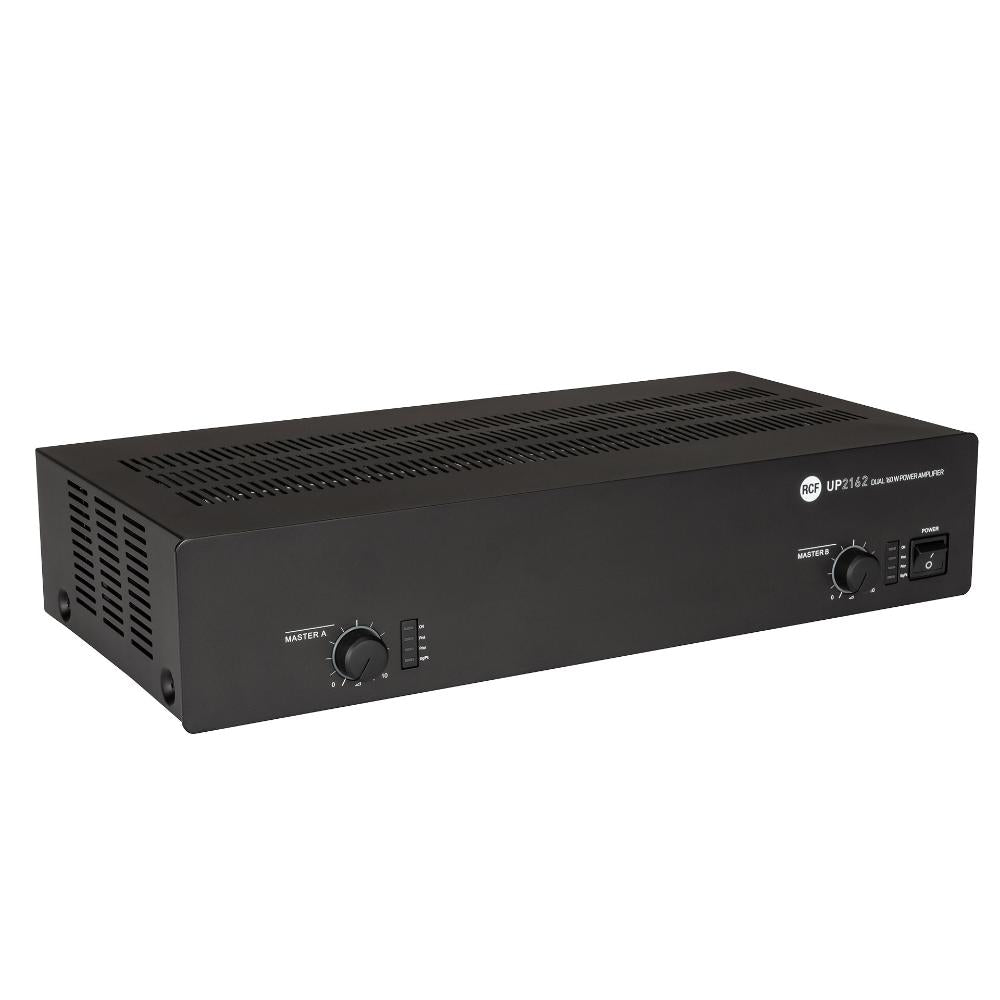 RCF UP 2162 Rack Mount Dual-Channel Digital Power Amplifier, 2 × 160W, 4 Channels