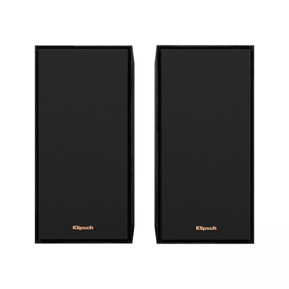 Klipsch R-40PM Black Powered Speakers – Bluetooth Bookshelf Monitor Speakers