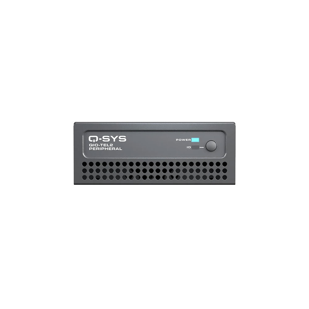 QIO-TEL2 Q-SYS Analog Telephony I/O Expander