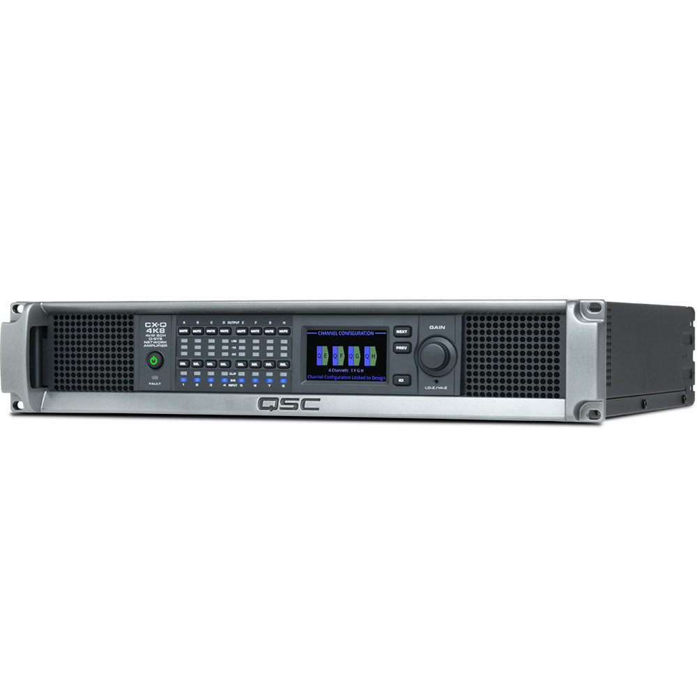 CX-Q 4K8 Eight-channel Network Amplifier