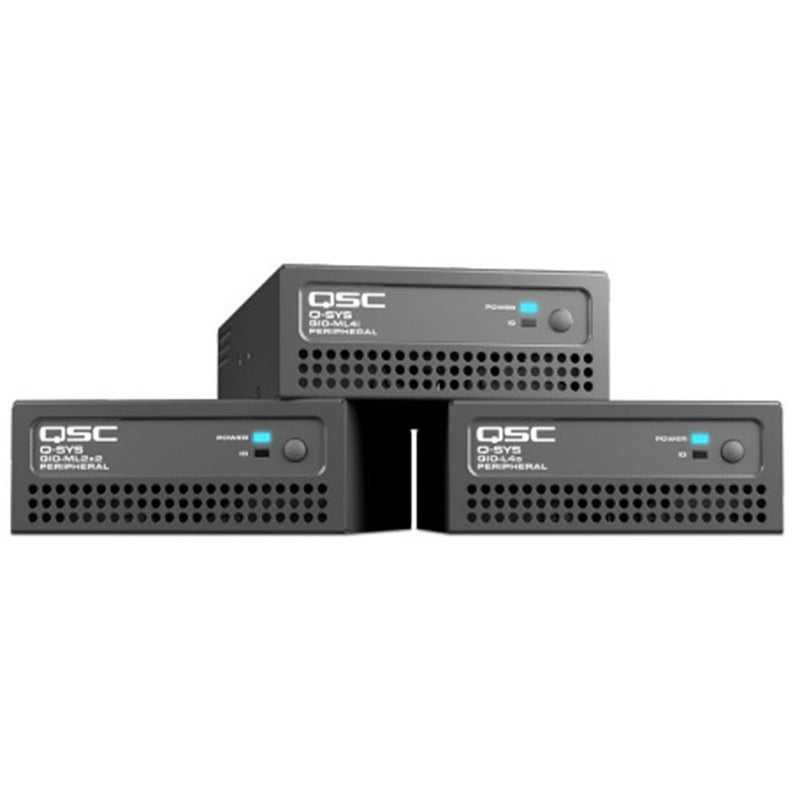 Bal Line Qsc QSC QIO-ML4I - Q-SYS peripheral providing 4 mic/line inputs