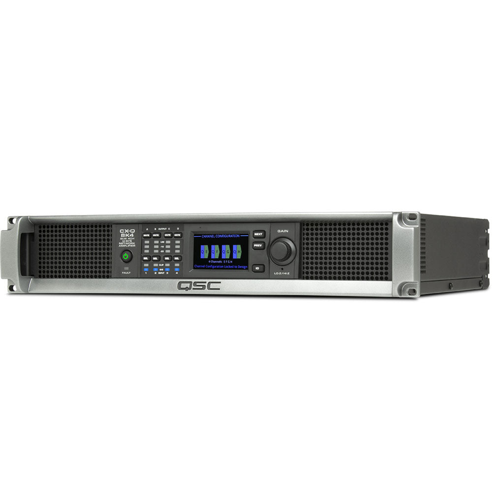 CX-Q 8K4 Four-Channel Network Amplifier