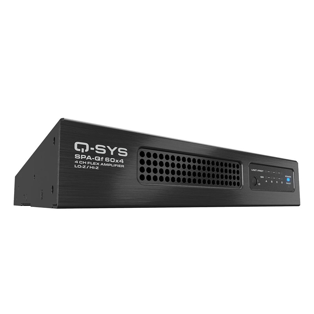 SPA-Qf 60x4 Four-Channel Network Amplifier