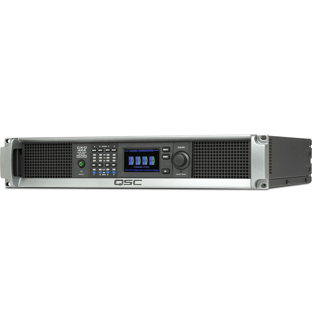 CX-Q 4K4 Four-Channel Network Amplifier