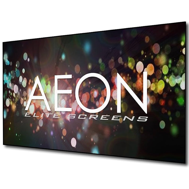 Elite Aeon Fresnel Series Ambient Light Rejecting, 16:9, Home Theater Fixed Frame Projector Screen, Standard Throw Projectors