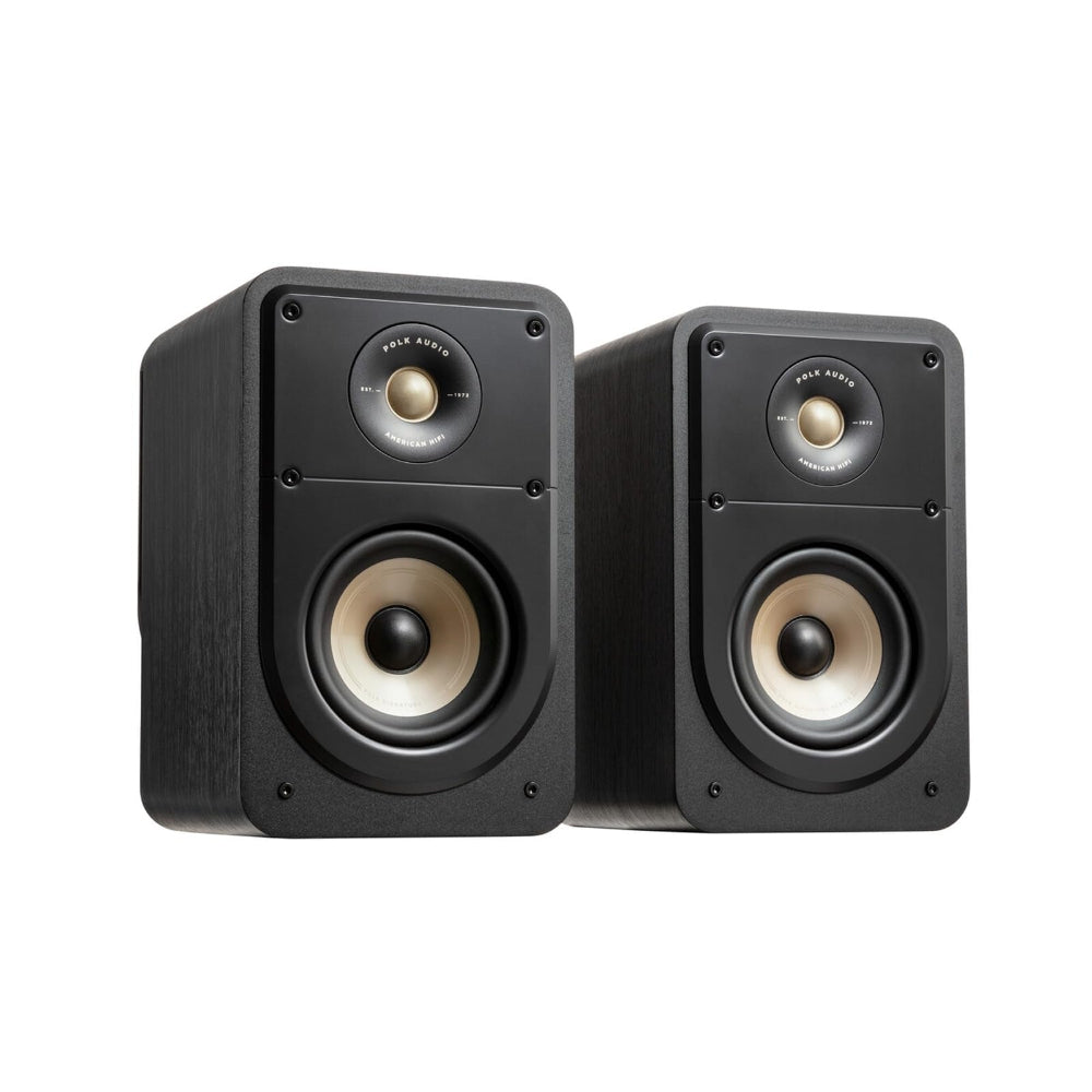 Polk Audio SIGS15ELBK Signature Elite ES15 Bookshelf Speakers