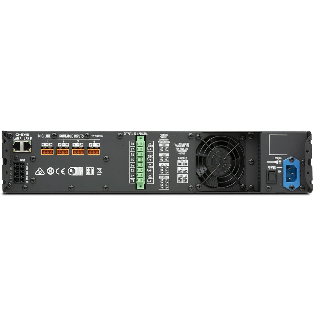 CX-Q 2K4 Four-Channel Network Amplifier