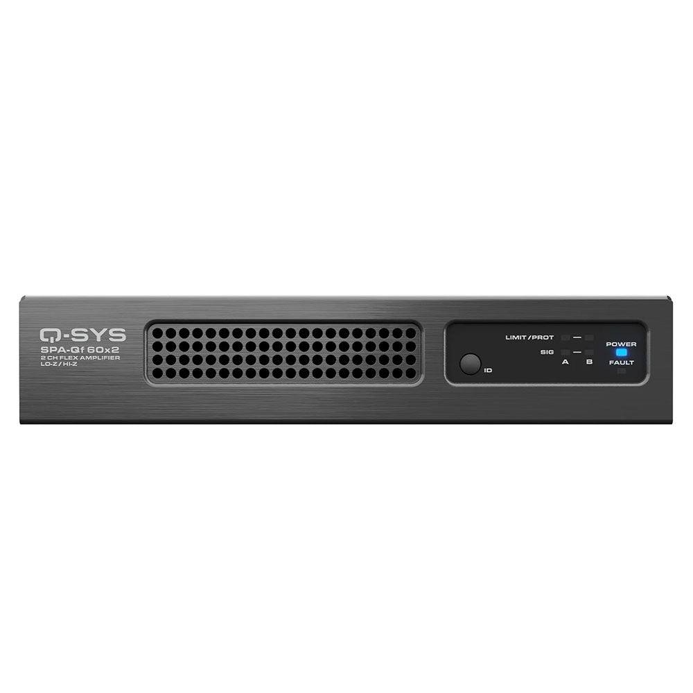 SPA-Qf 60x2 Two-Channel Network Amplifier