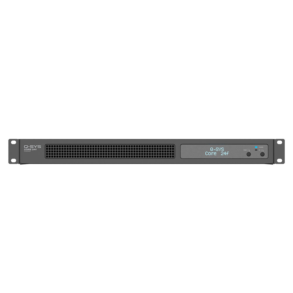 Core 24f Q-SYS network + analog I/O processor