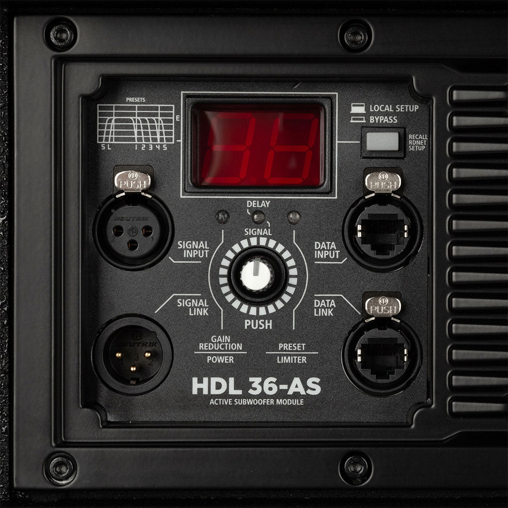 HDL 36-AS ACTIVE FLYABLE SUBWOOFER MODULE
