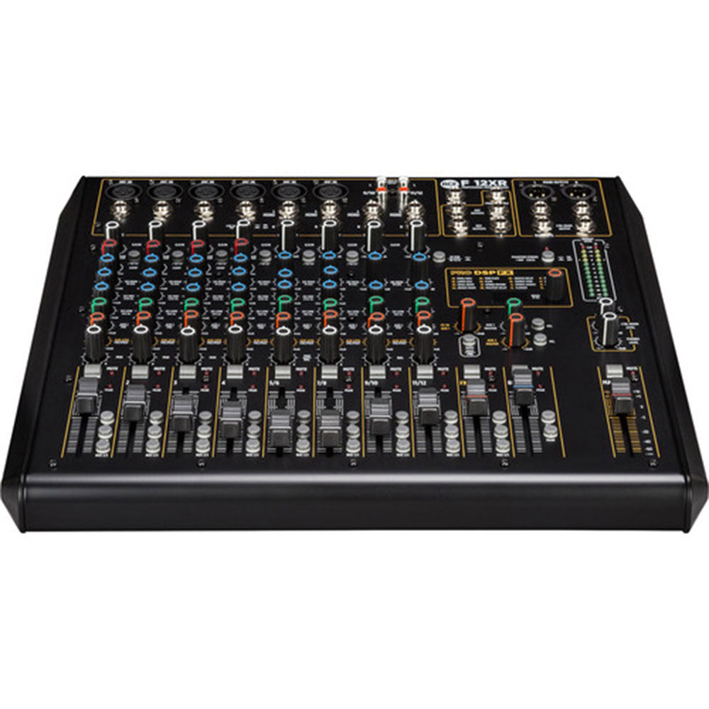 F 12XR 12-CHANNEL MIXING CONSOLE WITH MULTI-FX & RECORDING