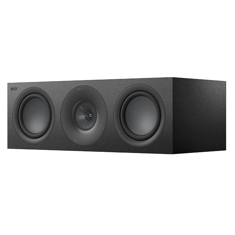 KEF Q6 Meta Satin Black – 3-Way Center Channel HiFi Speaker