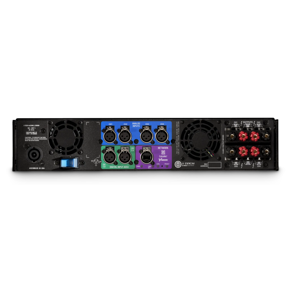 Crown I-Tech 4x3500HDS Power Amplifier