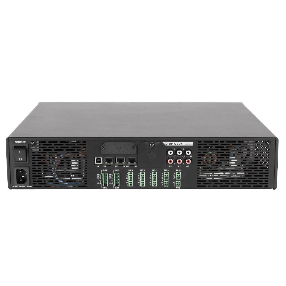 RCF DMA 504 Digital Mixer Amplifier, 500 W, 4 Channels