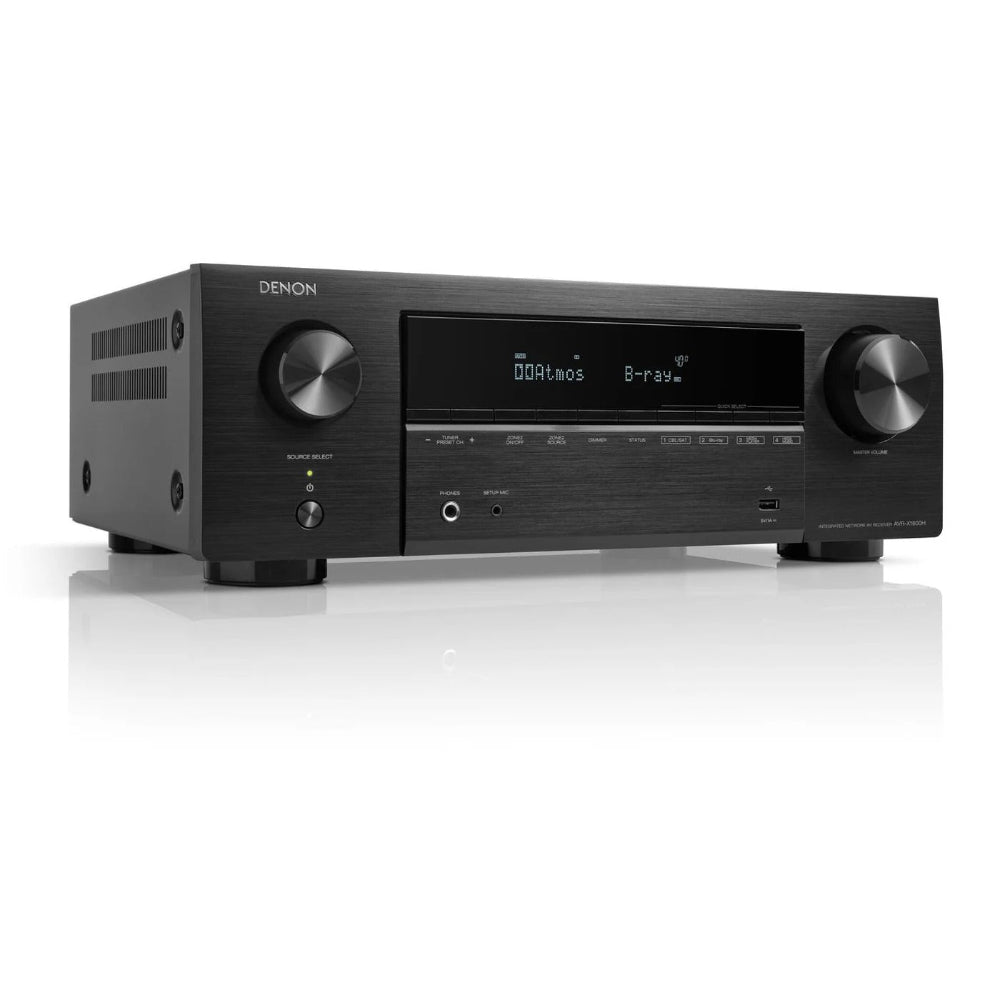 Denon AVRX1800HBKE2 – 7.2-Channel 8K AV Receiver