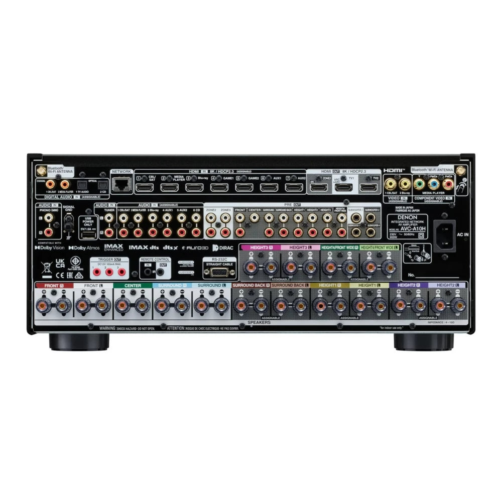 Denon AVC-A10H AV Receiver Black