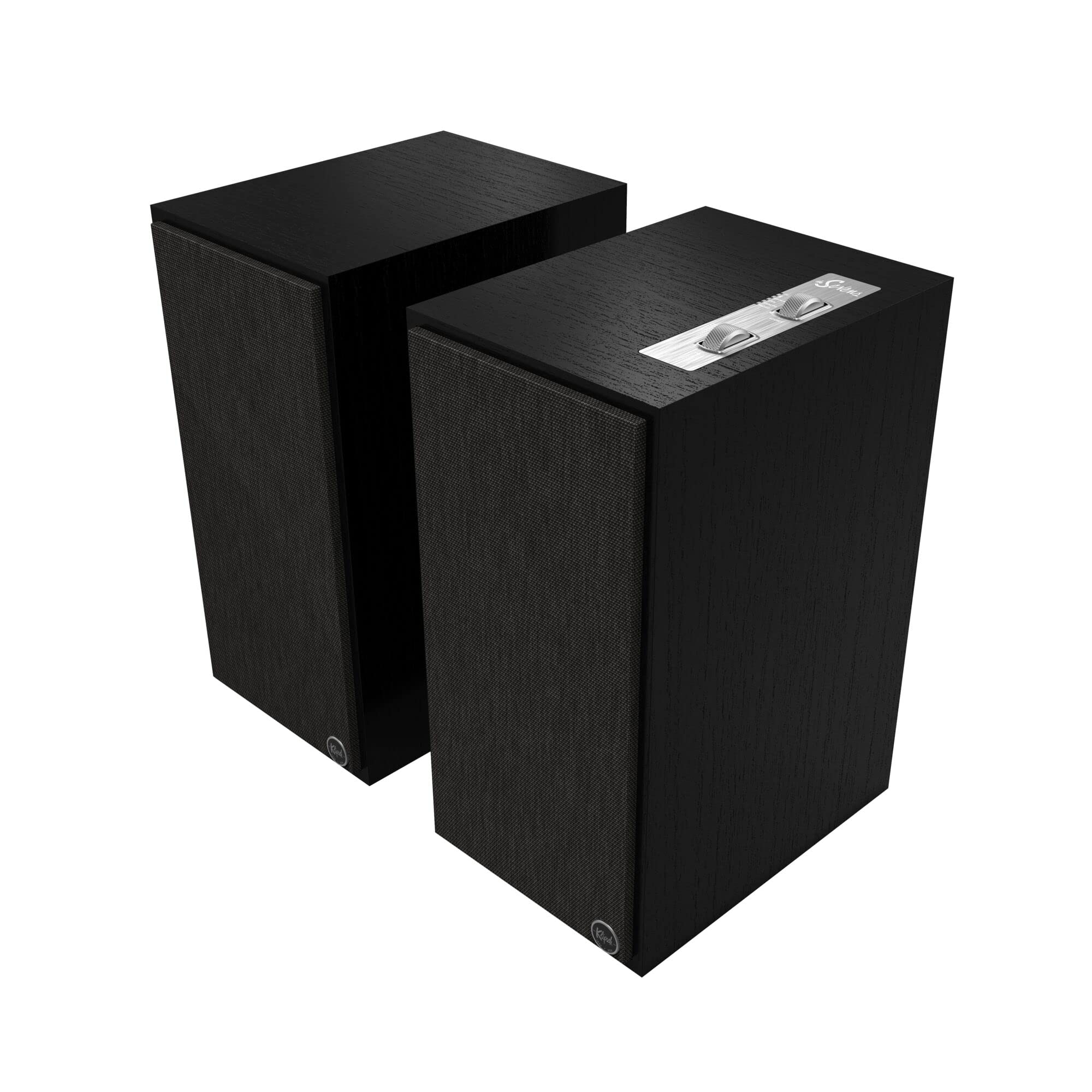 Klipsch The Sevens Powered Speakers – Heritage Bluetooth Hi-Fi Tabletop Speakers
