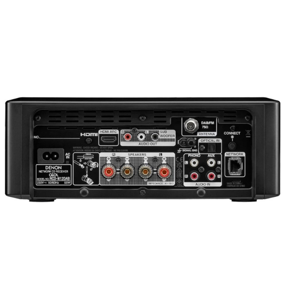 Denon RCD-N12DAB (RCDN12DABBKE2) CEOL All-in-One Hi-Fi System