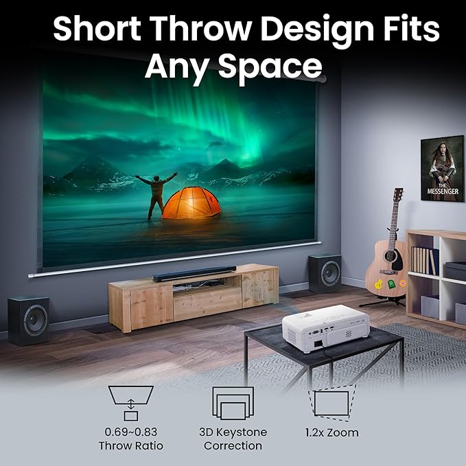 BenQ TK710STi 4K HDR Laser Short-Throw Projector