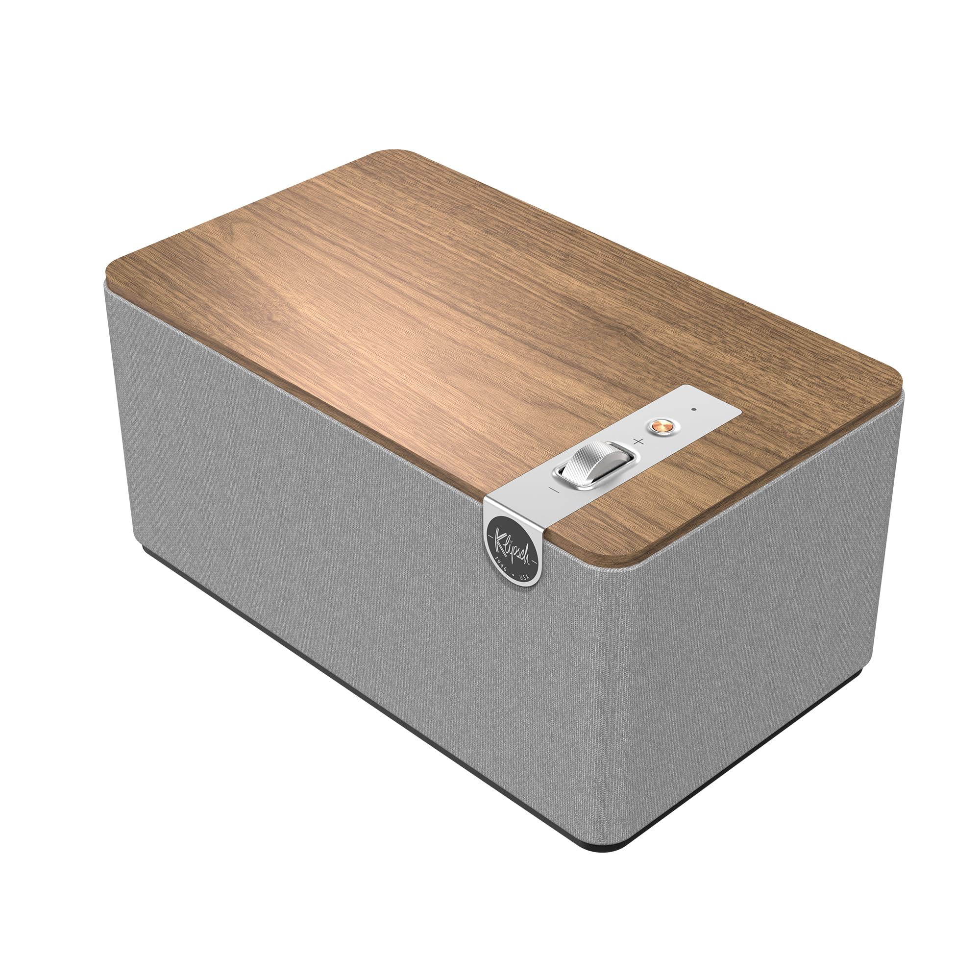 Klipsch The Three+ Premium Bluetooth Speaker – Heritage Tabletop Hi-Fi Speaker