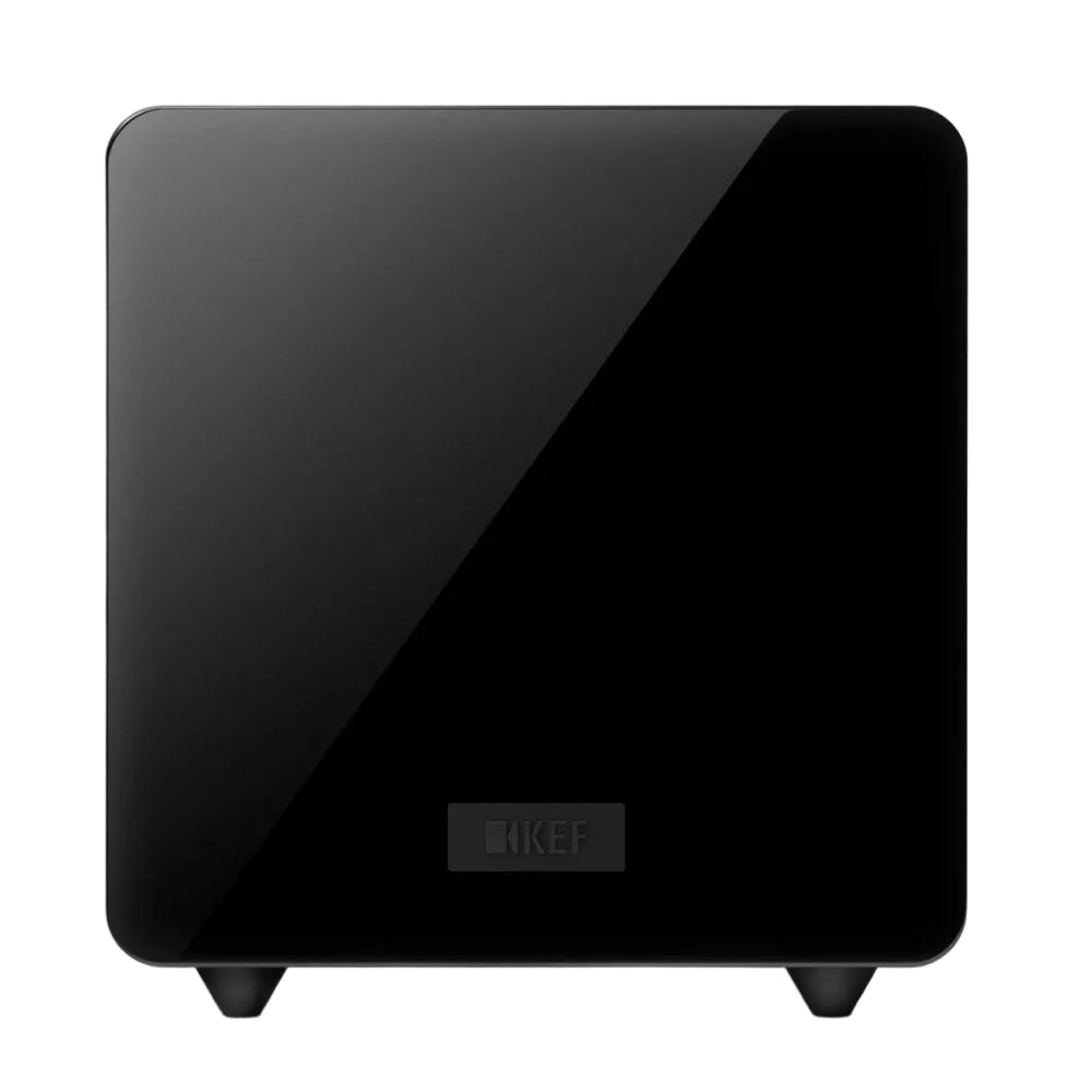 KEF KC92 Powered Subwoofer Black – Dual 9” Force Cancelling Subwoofer