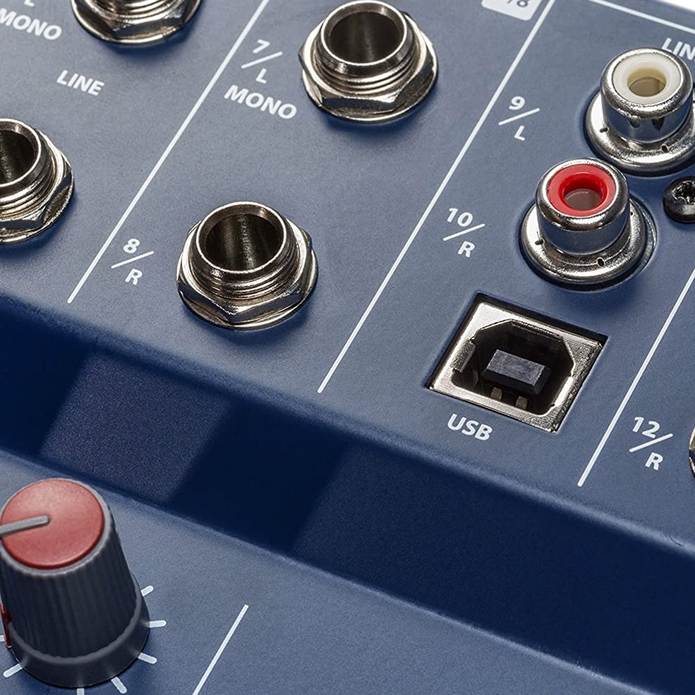 Soundcraft Notepad-12FX Small-format Analog Mixing Console with USB I/O and Lexicon Effects