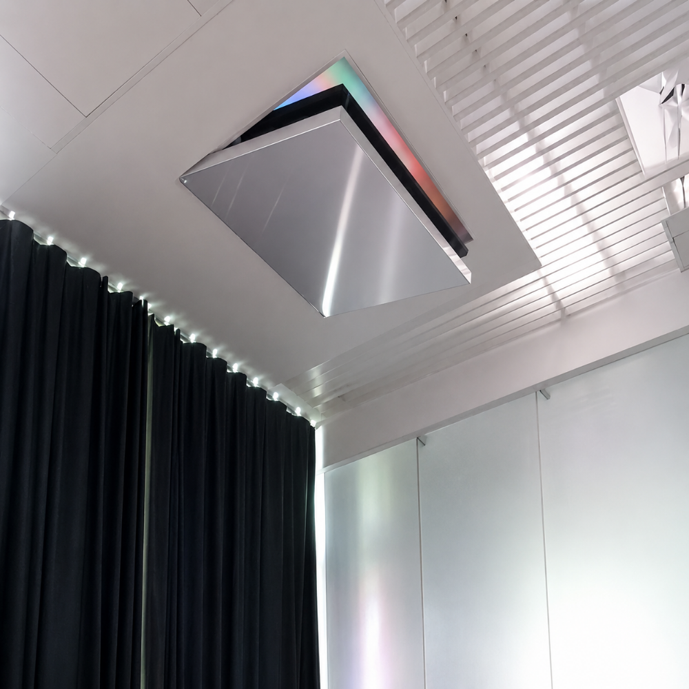 Cinecomfort Motorized Ceiling TV Lift Series with Drop Function for 42–85 Inch TVs