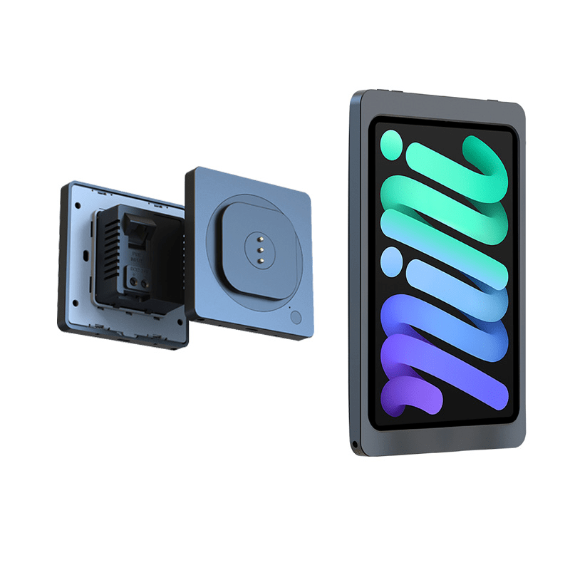 EMONITA PoE Wall Mount with Power for iPad Mini 6th Gen / iPad Mini (A17 Pro)