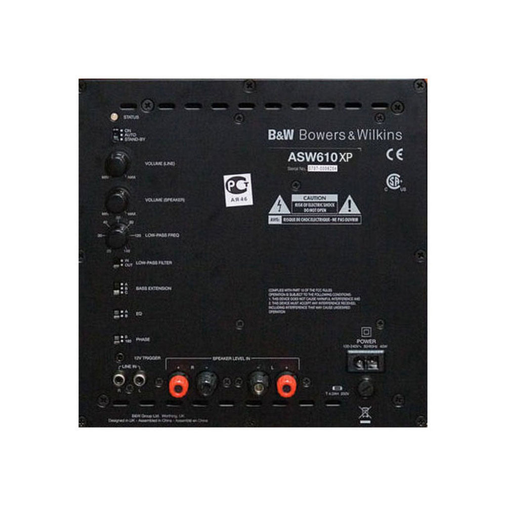 Bowers & Wilkins Active Subwoofer ASW610XP