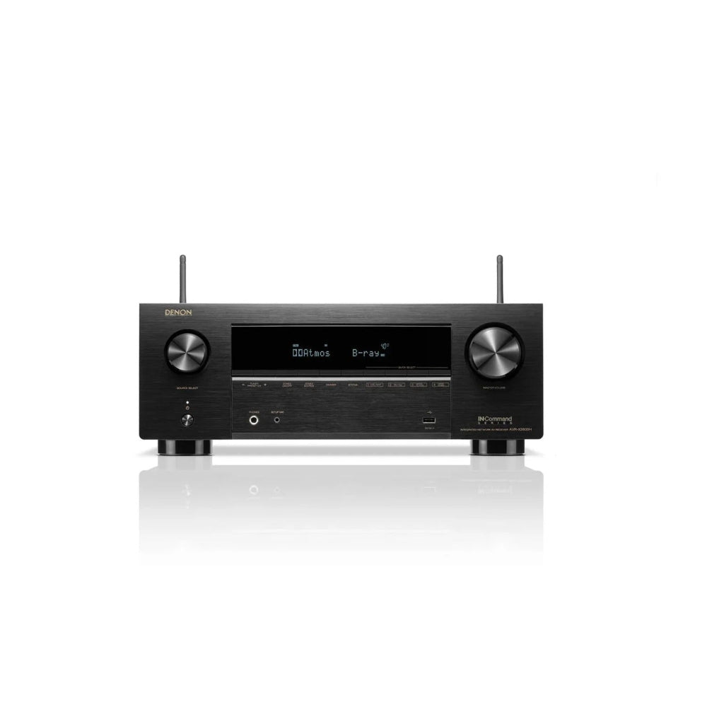 Denon AVRX2800HBKE2 – 7.2-Channel 8K AV Receiver