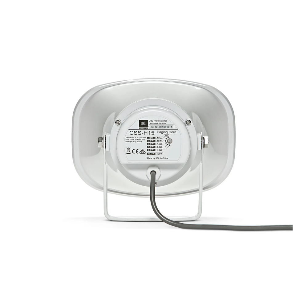 JBL CSS-H15 15W Weather-Resistant Paging Horn Speaker