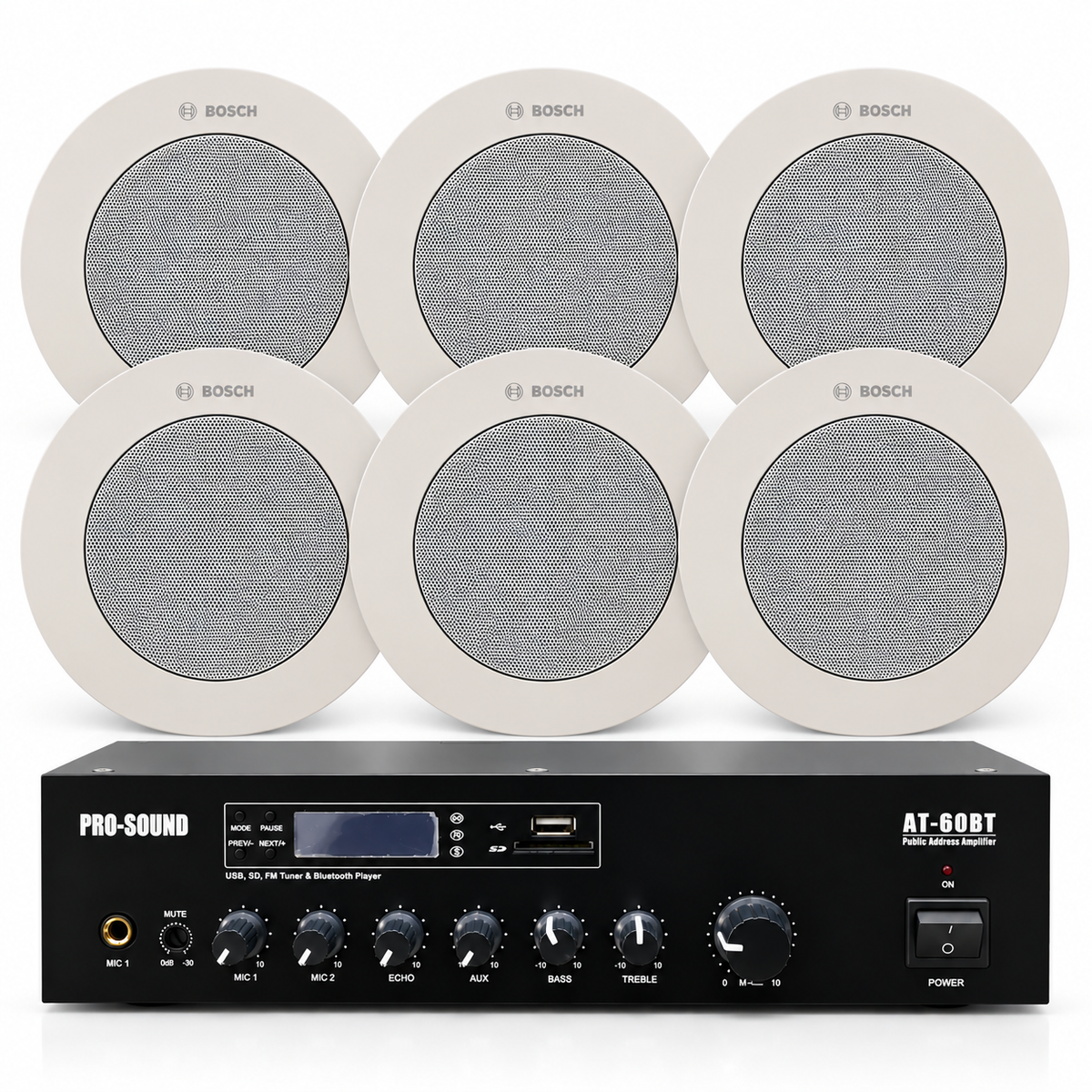 Basic Home/Office Sound System Package (BOSCH + Prosound)