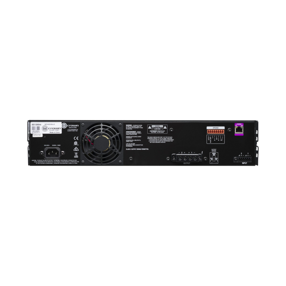 Crown NCDI2X300-U Audio CDi 2|300 2-Channel Amplifier