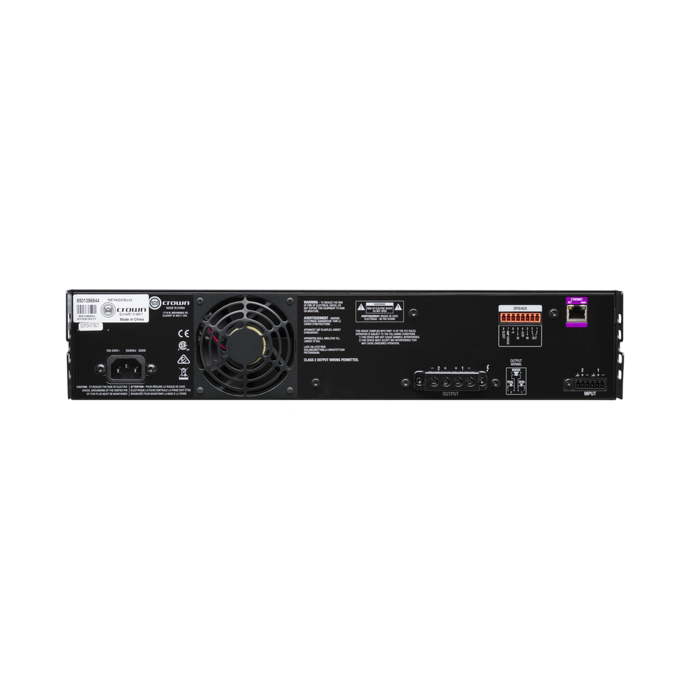 Crown NCDI2X300BL-U-EU 2-Channel Drive Core Series Power Amplifier