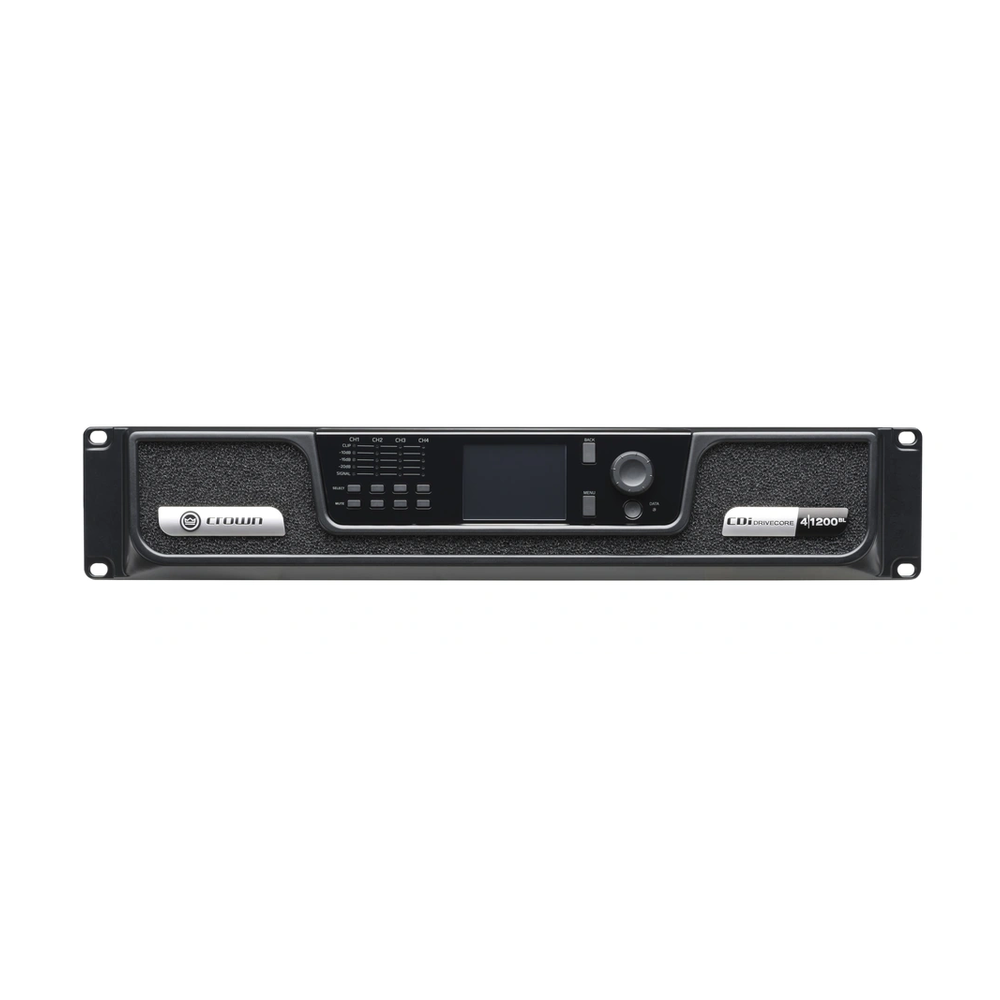 Crown NCDI4X12BL-U 4-Channel BLU Link 1200W Amplifier
