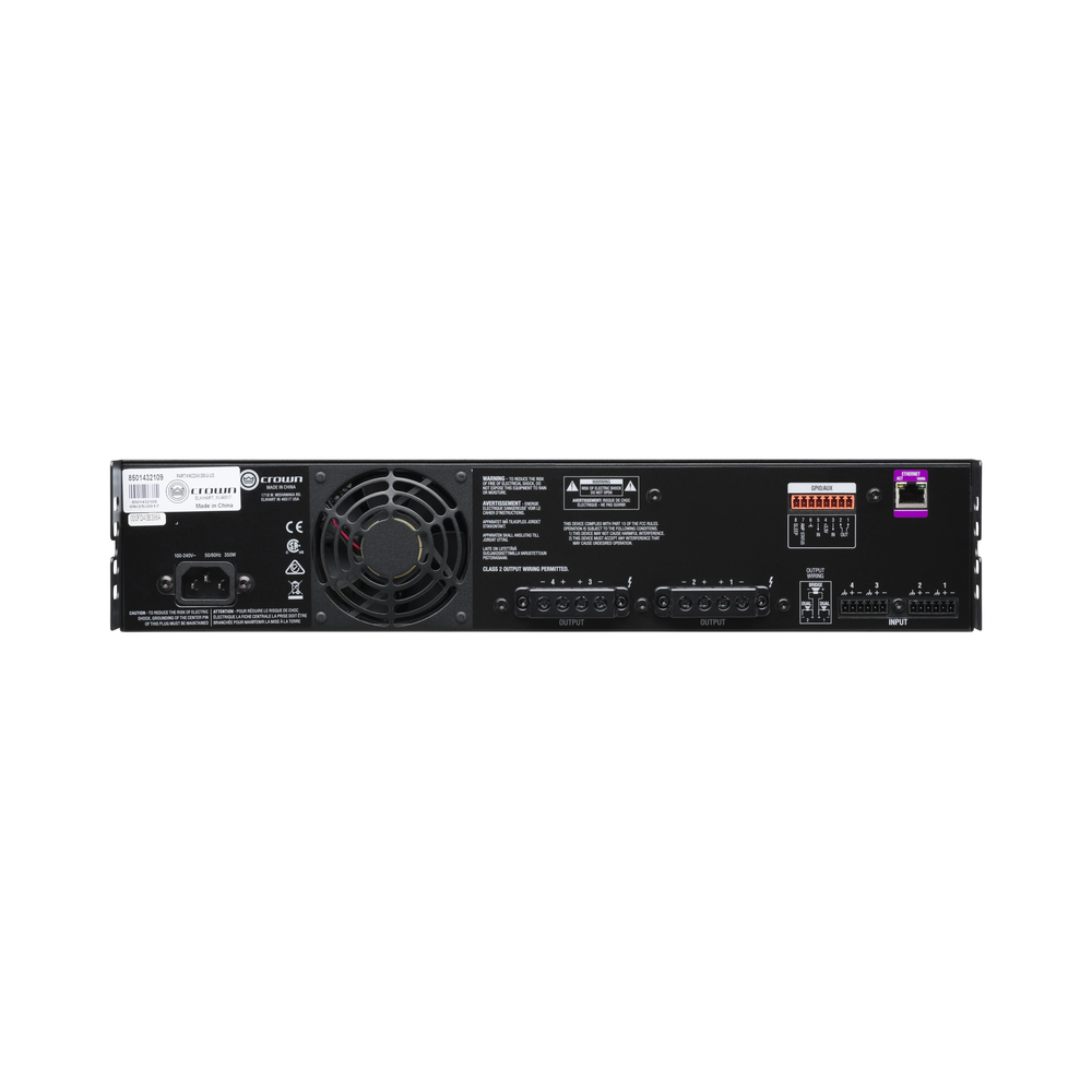 Crown NCDI4X300-U-EU CDI 4|300 4-Channel Amplifier