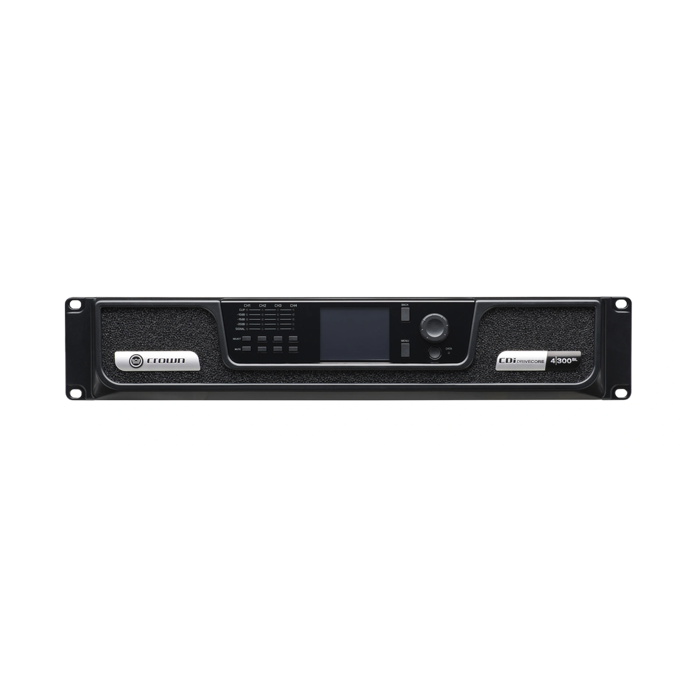 Crown NCDI4X300BL-U-EU 4-Channel Drive Core Series Power Amplifier