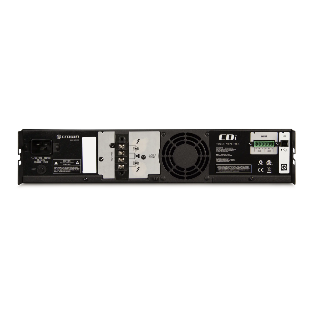 Crown NCDI6000E60 Power Amplifier