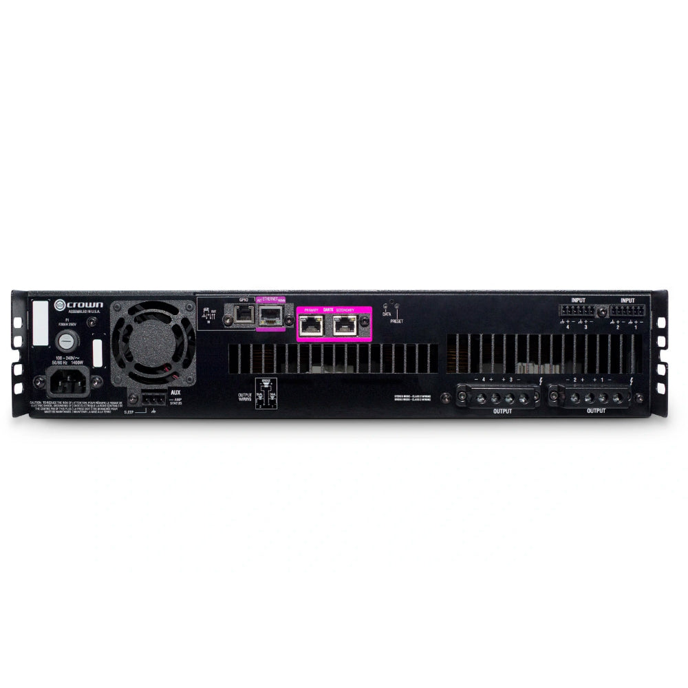 Crown Audio DCI4X600DA-U-EKFX 600W With Four Channel Amplifier