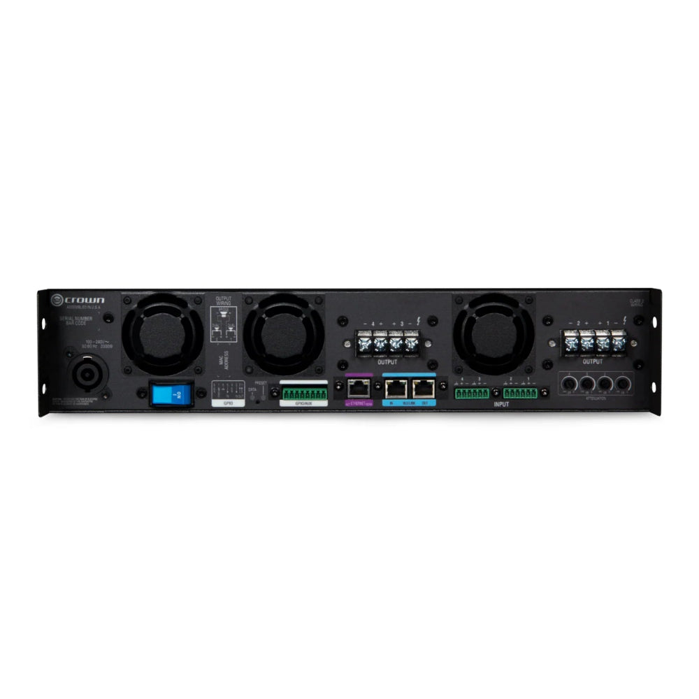 Crown Audio DCI4X2400N-U-EKFX Four-Channel 2400W Power Amplifier