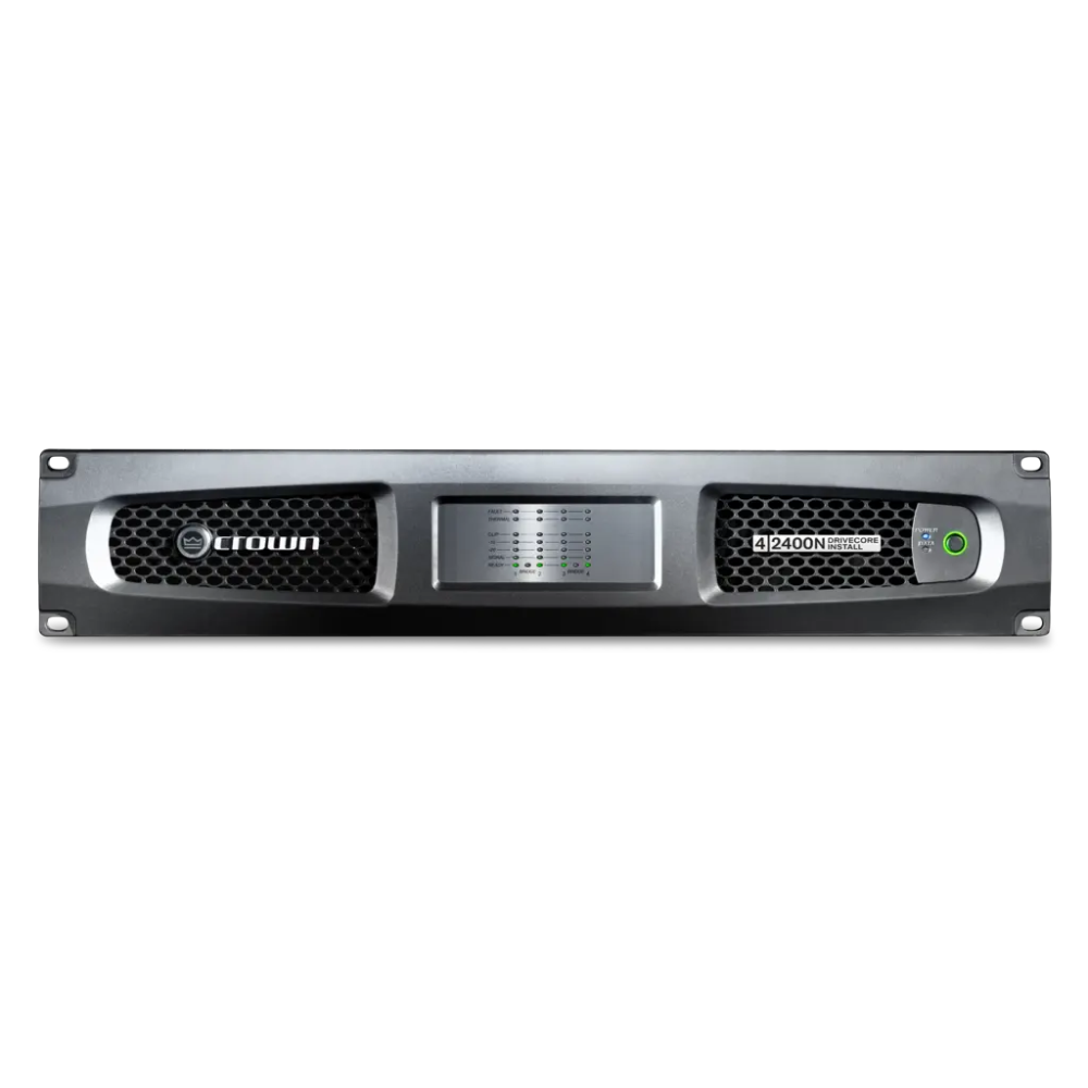 Crown Audio DCI4X2400N-U-EKFX Four-Channel 2400W Power Amplifier